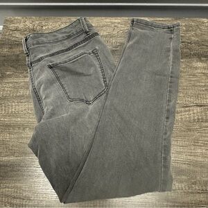 Vintage America Boho Skinny Fit Gray Women's Skinny Jeans (1030)